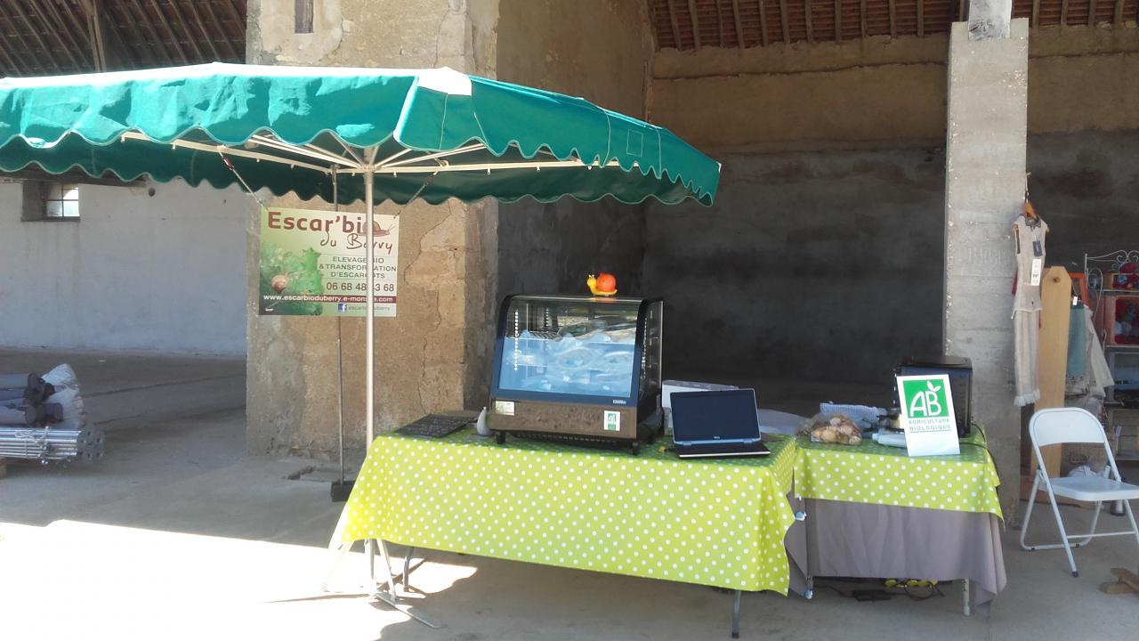 marché bio au Coudray avril 2016