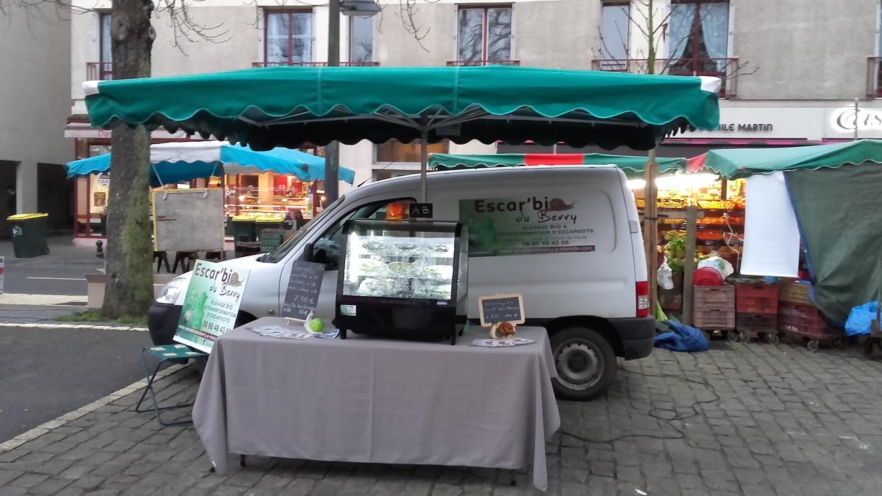 Marché des Marronniers janvier 2016